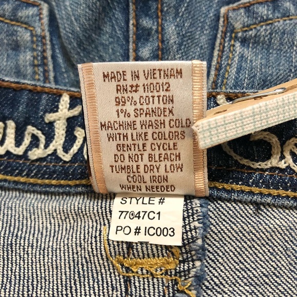 Industrial Cotton Jean Short Size 3 ~ 28 - Picture 13 of 13